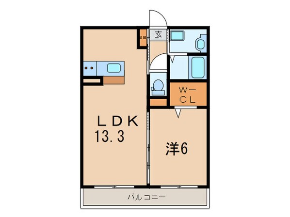 ペルルⅡの物件間取画像